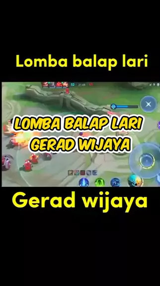 Lomba Balap Lari Gerad Wijaya Mabardisnack Logikagendeng Karyagame Mlbb