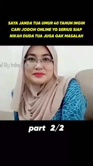 Saya Janda Tua Umur Tahun Ingin Cari Jodoh Online Yg Serius Siap